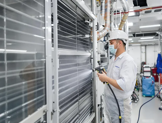 Professional AC coil cleaning by Fairhaven Air Duct Cleaning in Fairhaven