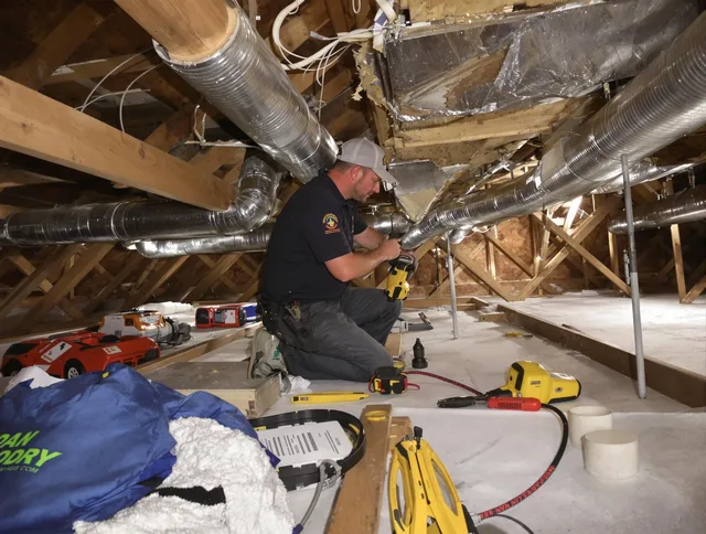 Professional air duct repair by Fairhaven Air Duct Cleaning in Fairhaven
