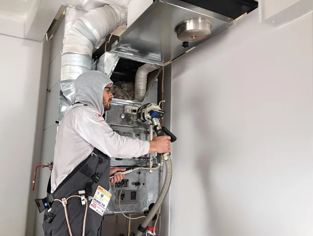 Expert furnace duct cleaning by Fairhaven Air Duct Cleaning in Fairhaven