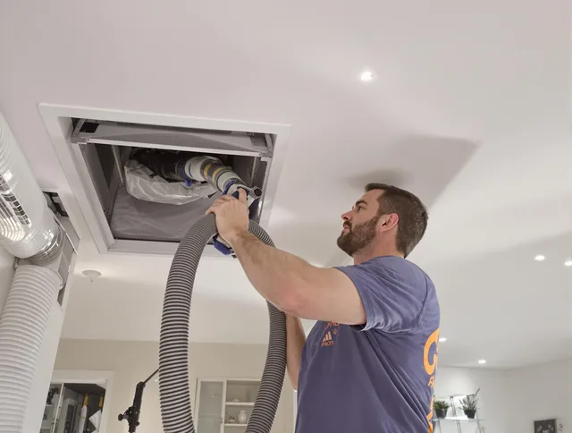 Precision indoor duct cleaning by Fairhaven Air Duct Cleaning in Fairhaven